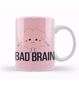 Bad Brain Bad Brain Kupa Bardak Porselen