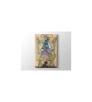 Pablo Picasso - Dora Maar In A Wicker Chair Tablo - 106099 - 40x30 Cm