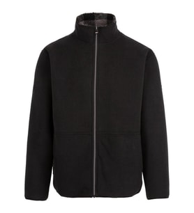 Trespass MAFLFLTR0063 Tatsfield Male Fleece AT400 Black Erkek Outdoor Polar (Siyah)