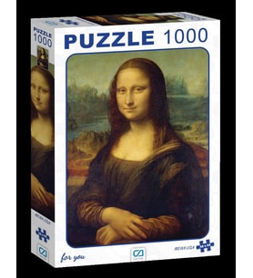 Ca Games Mona Lisa 1000 Parça Puzzle Yapboz