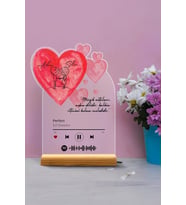 giftcrea Kişiye Özel Sevgililer Günü, Doğum Günü, Yıldönümü Pleksi Line Art Set, Baskılı Spotify Pleksi