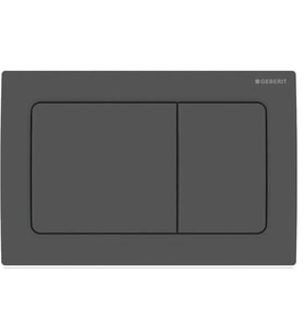 GEBERIT KUMANDA KAPAĞI ALFA30 2-K MAT SİYAH 115.055.14.1
