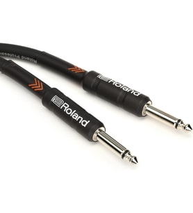Roland Black Series Enstrüman Kablosu, Düz/Düz, 1/4 Inç Jak, 3 M