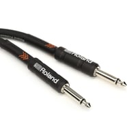 Roland Black Series Enstrüman Kablosu, Düz/Düz, 1/4 Inç Jak, 3 M