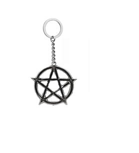 Vika (wicca) Pentagram Anahtarlık (Çok Renkli)