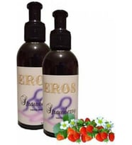 Eros Strawberry Erotic Massage Oil 120ML Çilek Kokulu Yağı