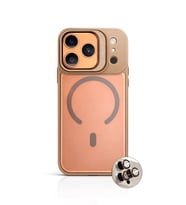 iPhone 17 Pro 6.3'' StandGuard MagSafe Kılıf + Lens Koruma Kum Beji