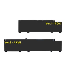 Dell G3 15-BL75D256F161C Batarya Pil RETRO V1 (3 Cell)