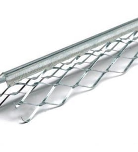Baklavalı Kaba Sıva Köşe Profili 25 Adet 270 cm