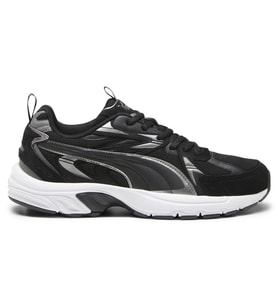 Puma Milenio Tech Suede 393489 01 Siyah-Gri Unisex Sneakers