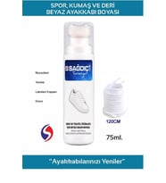 Sağdıç Saraciye Spor Beyaz Deri Ve Kumaş Ayakkabı
