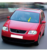 VW Touran 2003-2006 Ön Sol Sürücü Yönü Silecek Kolu 1T0955409A (Siyah)