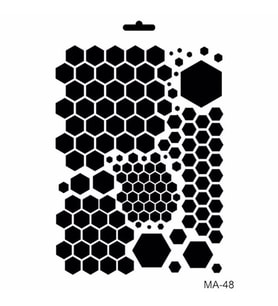 MIX MEDİA STENCIL MA SERİSİ MA48 21X29