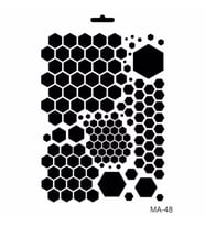 MIX MEDİA STENCIL MA SERİSİ MA48 21X29