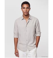 LCW Vision Bej Regular Fit Erkek Gömlek