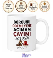 İcra Memuruna Esprili Borç Tahsilatı Haciz İşlemleri Hediye Kupa Bardak