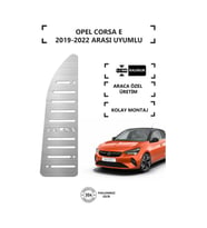 Opel Corsa E 2019-2022 Arası Ayak Dinlendirme Pedalı Krom Ayak Dayama Pedalı