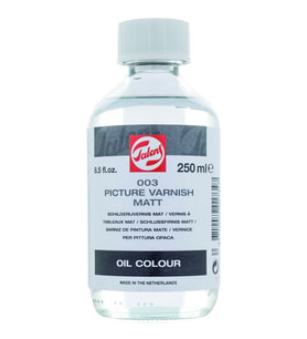 Talens Picture Varnish Matt 003 Mat Resim Verniği 250 ml. 
