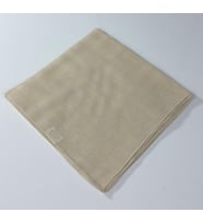 Miray Pano Pamuk Eşarp - 95 x 95 - 0621 (Koyu Krem)