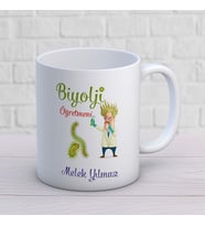 Kişiye Özel Meslek Biyoloji Öğretmeni  Hediyelik Kupa Bardak 1 Adet