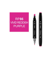 TOUCH TWIN RP86 ÇİFT UÇLU MARKER VIVID REDDISH PURPLE
