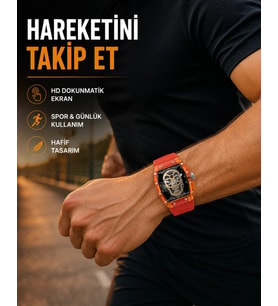 IP67 Suya Dayanıklı Akıllı Saat Uzun Pil Ömürlü Yeni Nesil