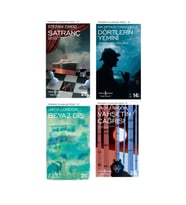 Satranç + Dörtlerin Yemini + Beyaz Diş + Vahşetin Çağrısı- 4 Kitap Set - Iş Bankası Özel Set