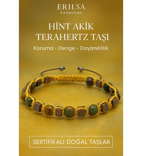 Sertifikalı Premium Hint Akik ve Terahertz Taşı Bileklik – Denge, Koruma ve Güç Veren Takı (Çok Renkli)