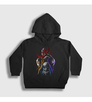 Presmono Unisex Çocuk Siyah Poster V2 Teenage Mutant Ninja Turtles Kapüşonlu Sweatshirt 326222tt