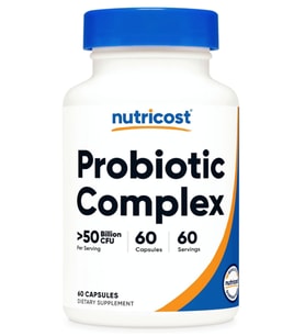 Nutricost Probiotic Complex - 50 Billion CFU, 60 Capsules.Abd Menşei (Renksiz)