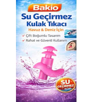 Su Geçirmez Yüzme Silikon Kulak Tıkacı–Havuz Banyo & Deniz İçin Çift Boğumlu Yüzücü Kulak Koruyucu (Pembe)