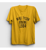 Presmono Unisex Sarı 1984 Mike Tyson T-Shirt 157232tt (Sarı)