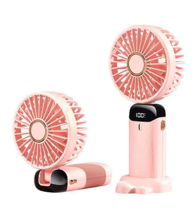 Katlanabilir Mini Fan El Tipi Şarjlı Vantilatör
