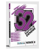 Pruva Yayınları 8. Sınıf Matematik 32 Hafta Denemeleri