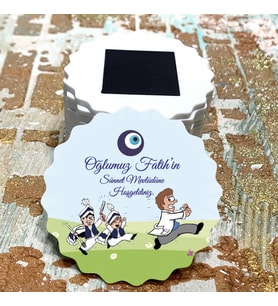 Magnet Hediyelik - Sünnet Çocuğu Tasarım Sünnet Hatırası Magnet