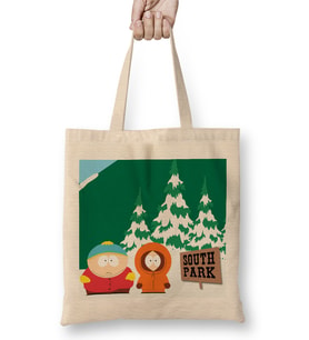 South Park 03 Bez Çanta Uzun Saplı