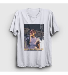 Presmono Unisex Beyaz Jesse Rutherford The Neighbourhood T-Shirt 175578tt