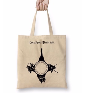 One Ring To Rule Them All Bez Çanta Uzun Saplı