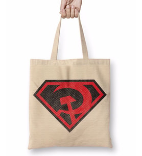 Superman Red Son Superman Bez Çanta Uzun Saplı
