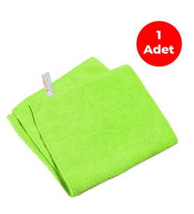Mulpex Mikrofiber Genel Temizlik Bezi Yeşil 40X40 cm.