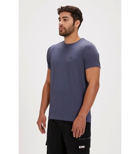 BAD BEAR Frank Elemental Blue Basic Men's T-Shirt (Mavi)