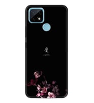 Realme C11 C21 C21Y C25Y C11 2021 Kılıf Desemli Silikon Love 1629