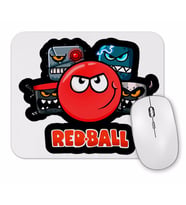 Red Ball 4 The Crew Adesivo Mouse Pad