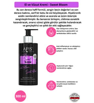 El ve Vücut Kremi - Sweet Bloom - 300 Ml