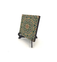 Bizans Deseni Baskılı MDF Masaüstlük 10X10