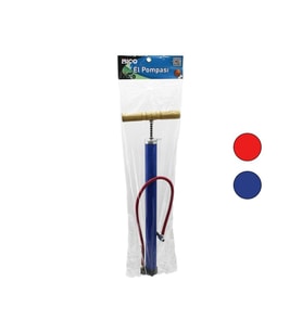 METAL GÖVDE   AHŞAP KOL   İRAN  EL POMPASI  55CM   TOP - BİSİKLET - MOTOR  AYAKLIK APARATLI (5343)