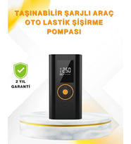Dijital Göstergeli Taşınabilir Hava Kompresörü Güçlü Şişirme Performansı