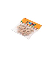 PUTİ AHŞAP BÜYÜK MANDAL NATURAL 12'Lİ