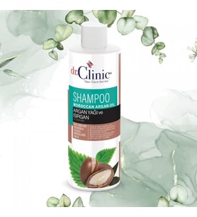 Dr.Clinic Bitkisel İçerikli Isırgan ve Argan Yağlı Şampuan 400 ml