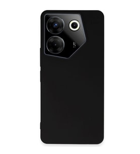 Tecno Camon 20 Pro 5G Kılıf First Silikon - Siyah